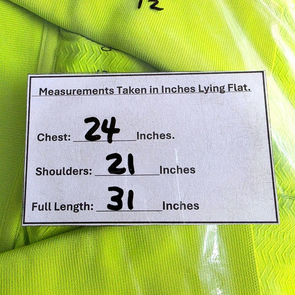 Nike Golf Polo Shirt Men's Size X-Large Lime Green Activewear w/ Nike Swoosh - Picture 6 of 13